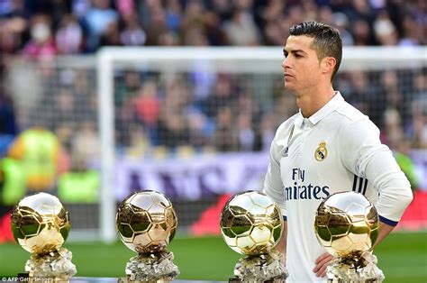 Cristiano Ronaldo Wins The 2017 Ballon Dor Daily Mail Online