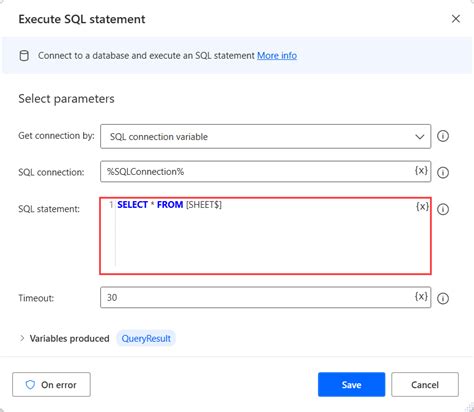 Run Sql Queries On Excel Files Power Automate Microsoft Learn