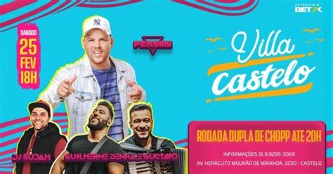 Sabado Villa Castelo Em Belo Horizonte Sympla