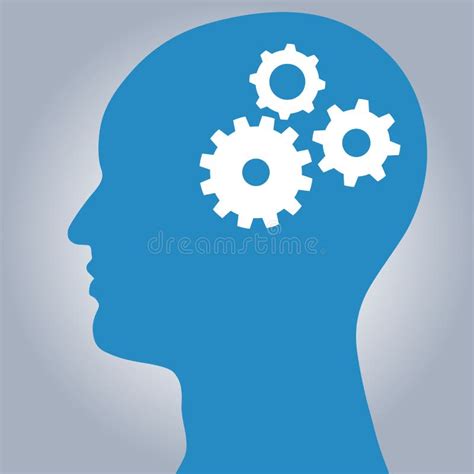 Gear head poster stock vector. Illustration of network - 39850803