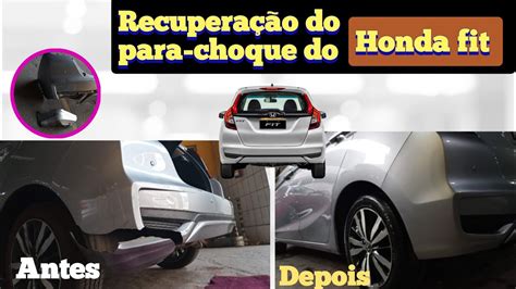 Honda Fit Recupera O Do Para Choque Traseiro Dica Automotiva Youtube