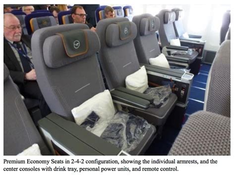 A Look At Lufthansas New Boeing 747 8 Premium Economy Seat 44 Off