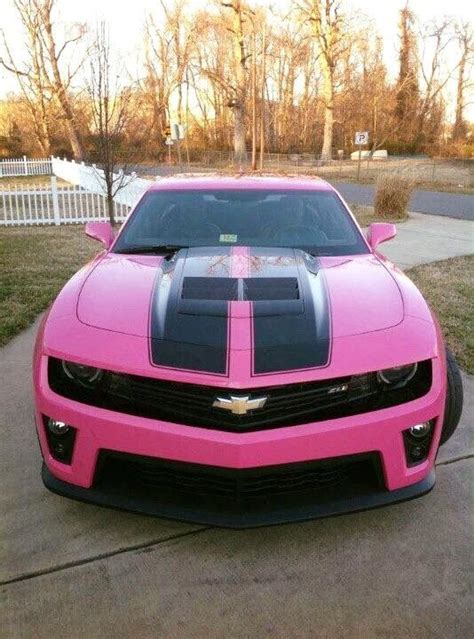 Pin By Casey Grubelnik On Pink Sports Cars Luxury Pink Camaro Dream