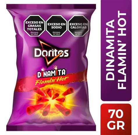 Doritos Flamin Hot Dinamita X 70 Gr Snacks Pepsico Mercadolibre