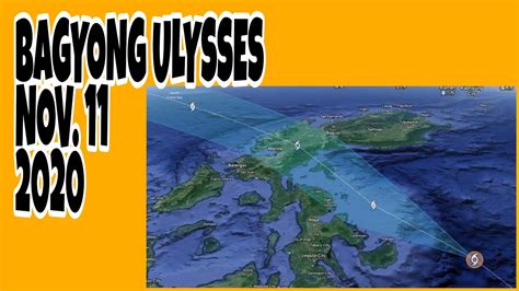 Nov 11 2020 Update Sa Bagyong Ulysses Ulysses Typhoon Youtube