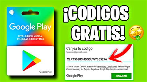 Como Obtener Una Tarjeta De Google Play Gratis En Tarjetas De