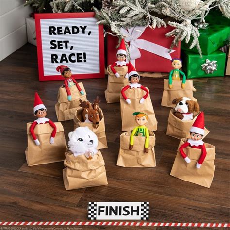 Sack Race The Elf On The Shelf