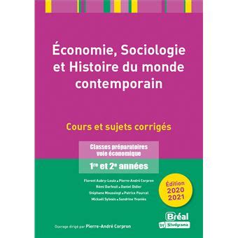 Economie Sociologie Et Histoire Du Monde Contemporain Cours Et Sujets