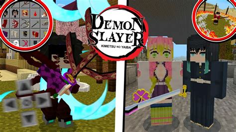 A Addon De Demon Slayer Igual O Mod Atualizou V Para Minecraft Pe