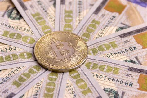 Il Concetto Di Valuta Cripto D Alto Valore Lo Scambio Di Soldi Bitcoin