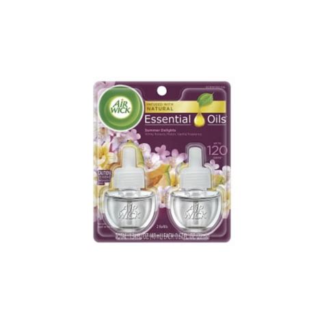 Air Wick plug in Scented Oil 2 Refills, Summer Delights (Pack of 14 ...