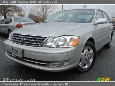 Lunar Mist Metallic 2003 Toyota Avalon Xls Stone Interior