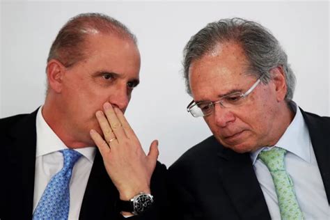 Após crítica Onyx Lorenzoni detona Paulo Guedes Judas