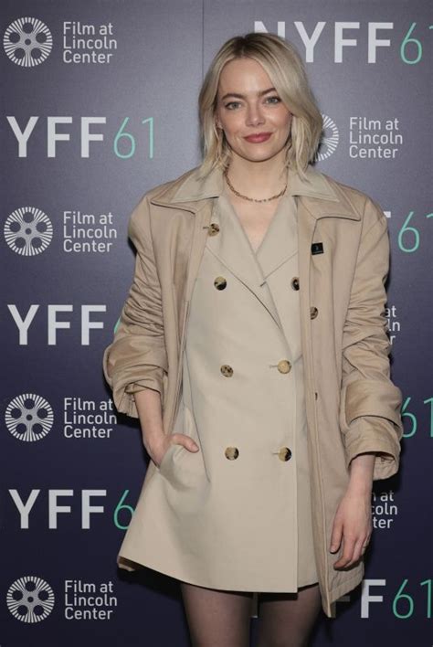 Emma Stone At Bleat Premiere And Q A At New York Film Festival