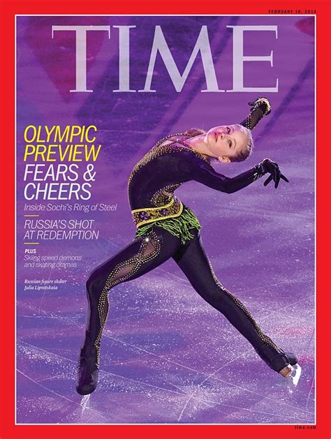 TIME Magazine Cover Olympic Preview Fears Cheers Feb 10 2014