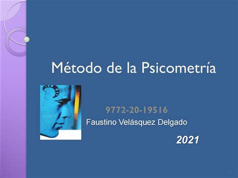 M Todo De La Psicometr A By Faustino Velasquez Delgado Issuu