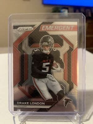 2023 Panini Prizm Football Drake London Emergent Insert H 9 Atlanta