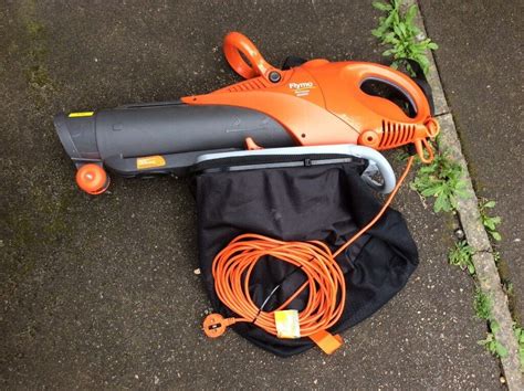 USED ONCE LATEST MODEL FLYMO 3000W SCIROCCO GARDEN VACUUM LEAF BLOWER