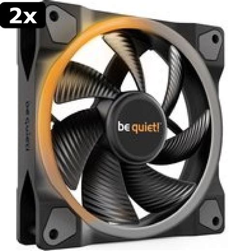 X Be Quiet Light Wings Pwm High Speed Single Pack Ventilatorhuis Bol