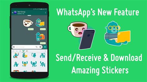 How To Send Stickers In Whatsapp Youtube