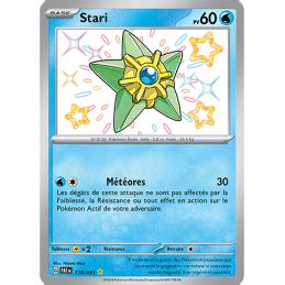 Stari 118 091 Carte Pokémon Chromatique rare Neuve FR