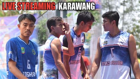 Live Streaming Karawang Sadi Cs Ft Luvi Jpx Vs Rafli Subang Youtube