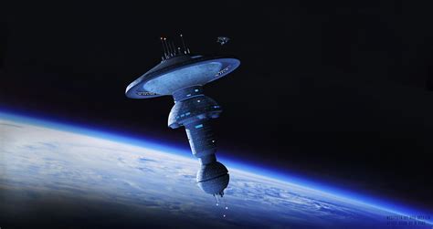 Uss Enterprise Ncc A Leaving Spacedock Star Trek X By