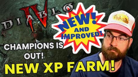 NEW BETTER Diablo 4 XP Farm Not Champions Demise YouTube