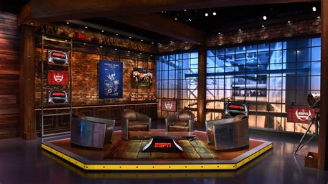 ESPN Studio G Broadcast Set Design Gallery