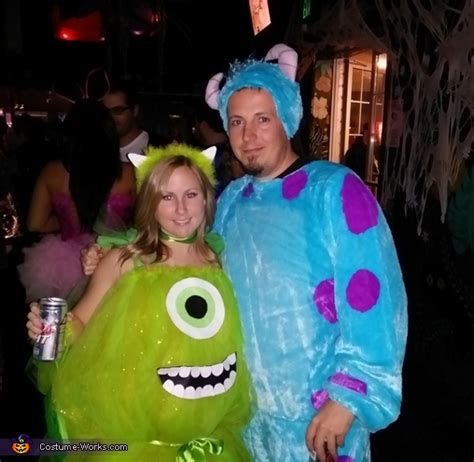 Mike Wazowski And Sulley Couple Costume Best Diy Costumes Photo 33