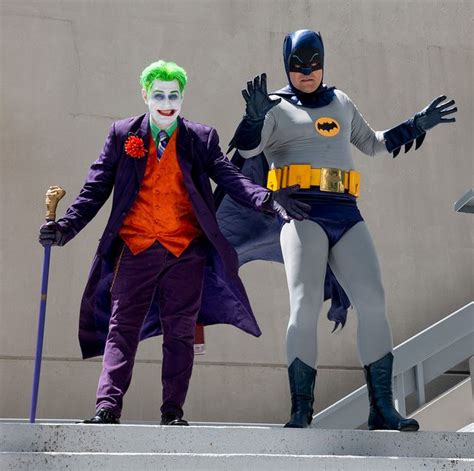 Joker and an Adam West Batman | Adam west batman, Adam west, Batman