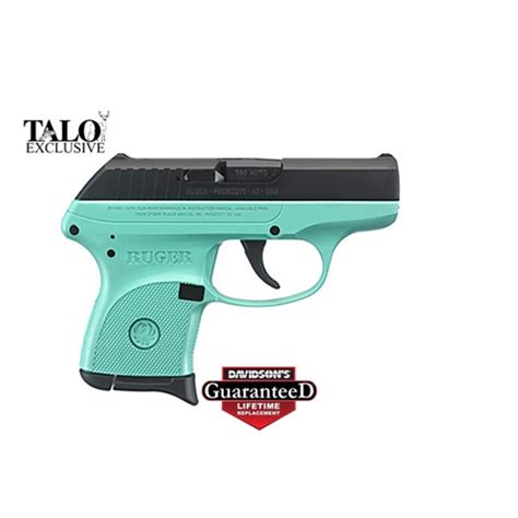 Ruger Talo Lcp Acp Blue Turquoise Frame Rd Rug Acp For