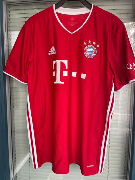 Adidas FC BAYERN 21 22 HOME JERSEY Grailed