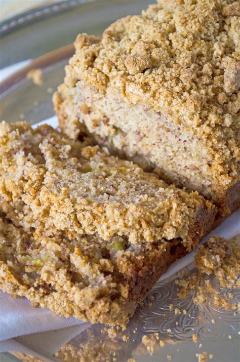 Banana Bread With Streusel Topping Go Go Go Gourmet