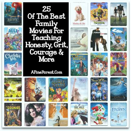 25 Of The Best Family Movies For Teaching Honesty, Grit, Courage & More ...