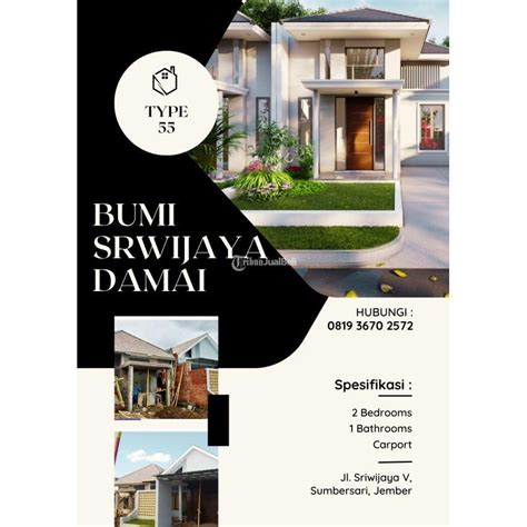 Dijual Rumah Promo Akhir Tahun LT106 LB55 2KT 1KM Di Jember Tribun