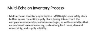 Multi Echelon Inventory Optimization Pptx