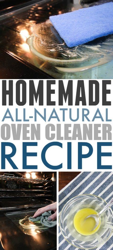 Natural Oven Cleaner Recipe The Creek Line House