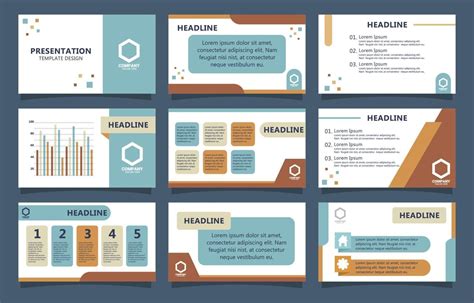 Set of Presentation Template 3413782 Vector Art at Vecteezy