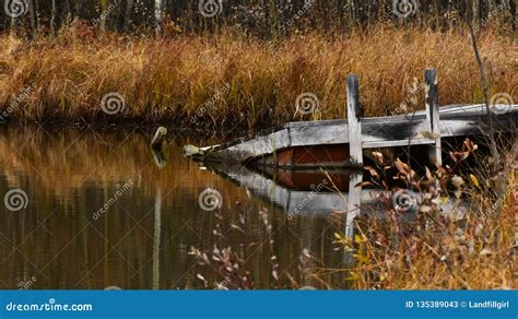 Old Wooden Boat Dock Stock Image Image Of White Wood 135389043