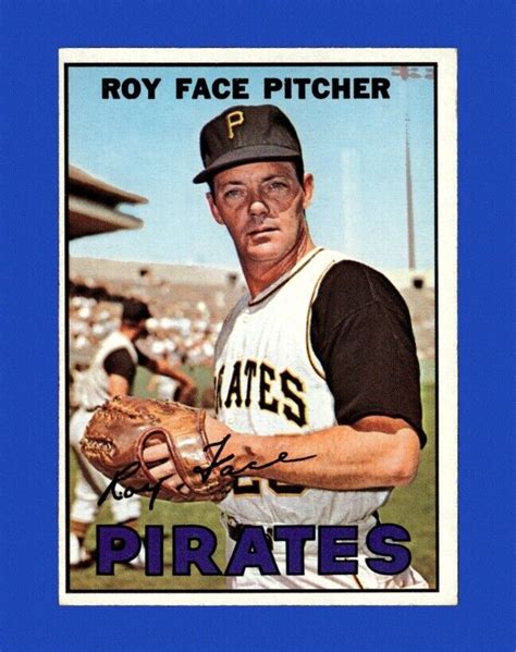 Topps Set Break Roy Face Ex Exmint Gmcards Ebay