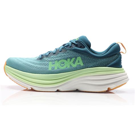 Hoka One One Bondi 8 Men S Running Shoe Deep Lagoon Ocean Mist The