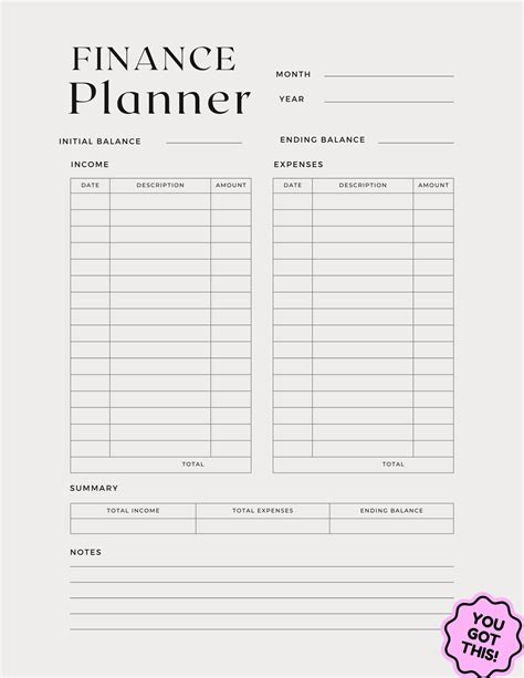 Budget By Paycheck Planner Printable Editable Budget Tracker