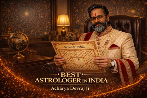 genuine astrologer  india meet acharya devraj ji