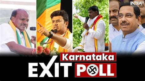 Karnataka Exit Poll Results 2024 Live Bjp Congress Tejasvi Surya Dk