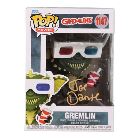 Joe Dante Signed Gremlins Gremlin Funko Pop Vinyl Figure