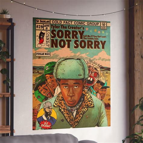 Affiche De Bande Dessin E Tyler The Creator Appelez Moi Si Vous Vous