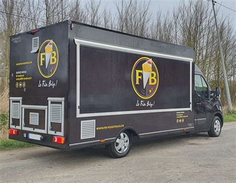 Réalisation foodtruck friterie XL Concept Mag Constructeur de