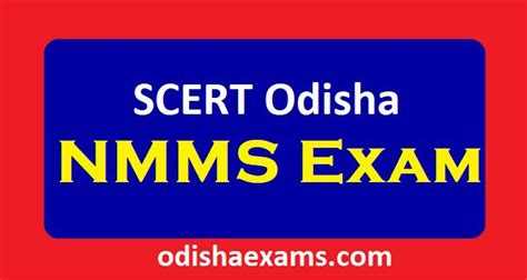 Nmms Odisha [2024 25] Application Date Eligibility Admit Card Result