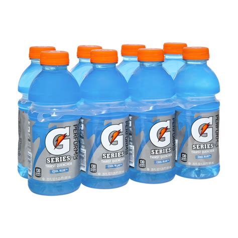 Gatorade Cool Blue 8pk Of 20oz Btls Garden Grocer